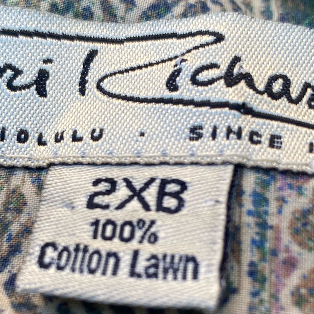 Vintage Multicolor Patterned Shirt - Picture 3 of 3